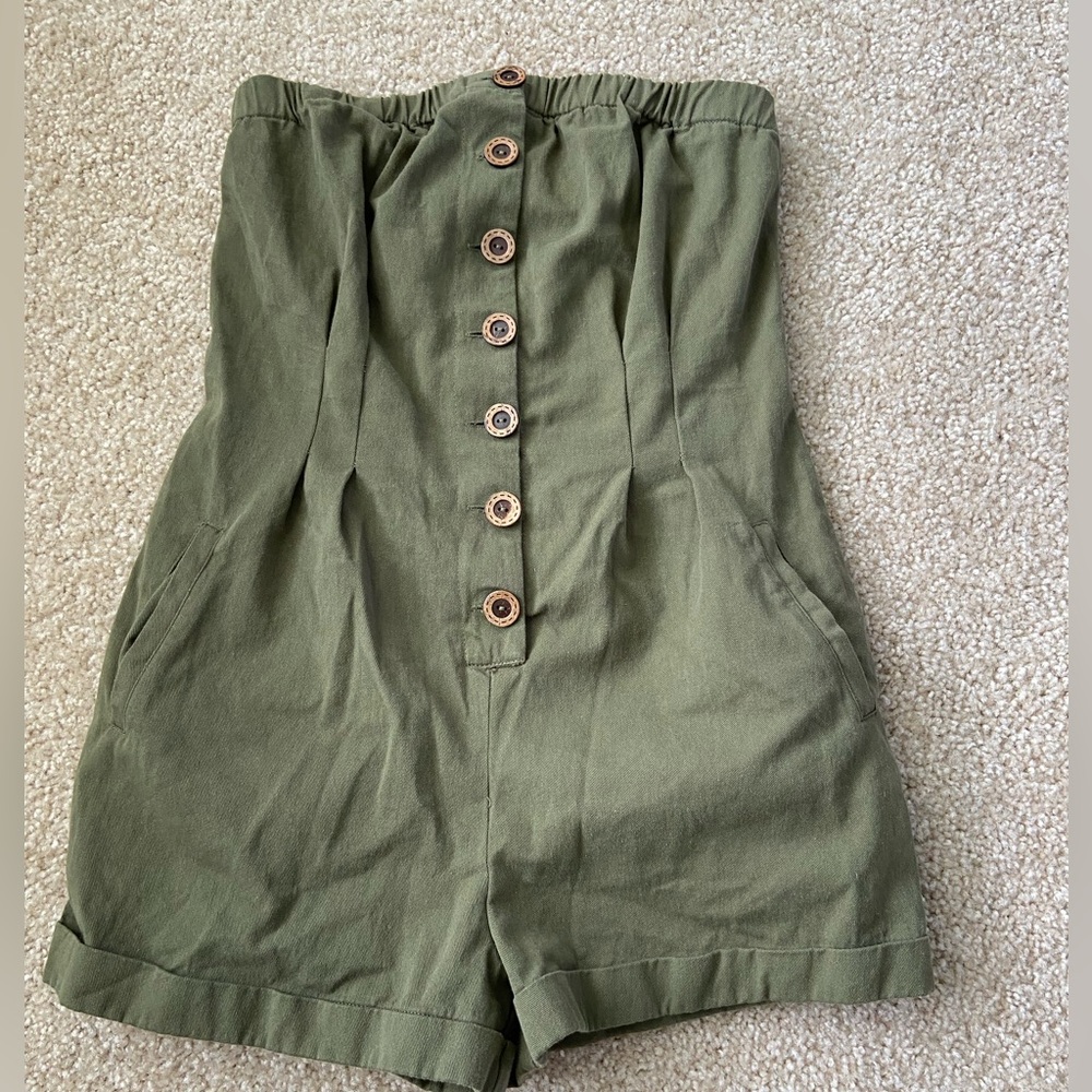 Strapless romper Forever 21